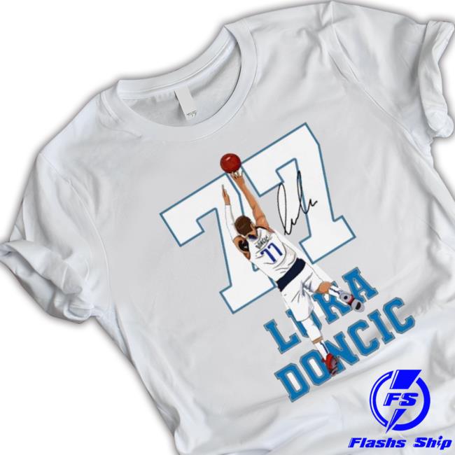 #77 Dallas Team Player And So High Basketball Luka Doncic Crewneck Sweatshirt